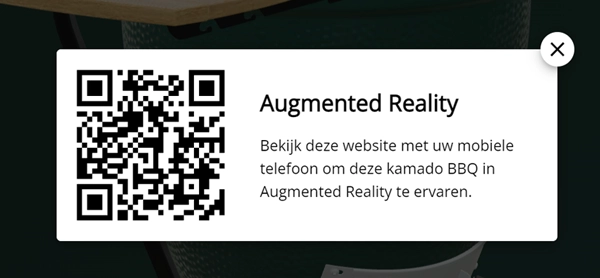 Aanpasbaar Augmented Reality bericht