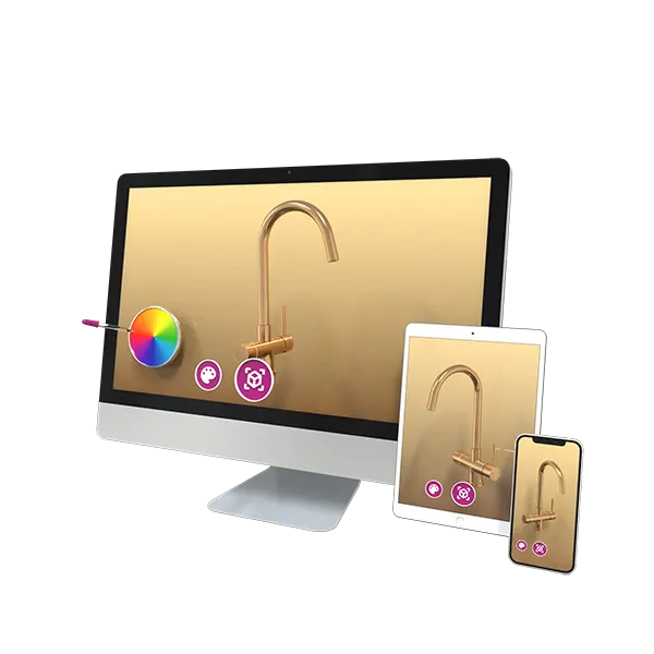 3D configurator voor alle apparaten